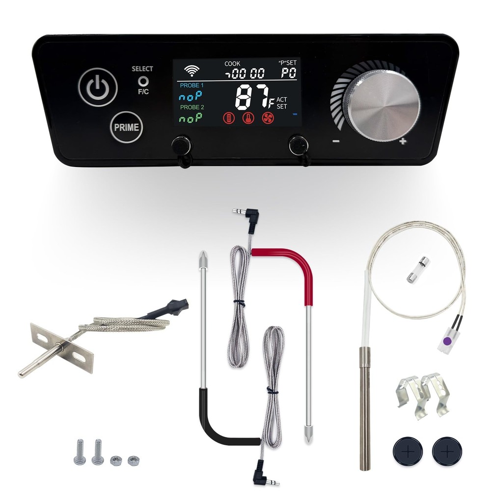 Smart WiFi PID Trapezoid Controller Kit for Pit Boss Vertical Pellet Smoker