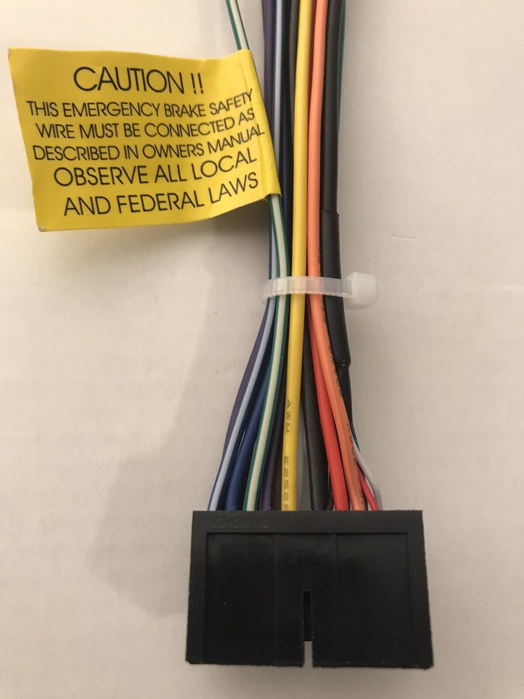 Boss Wire Harness for 20 Pins 2 Din BV9968MB Bluetooth w/Backup camera