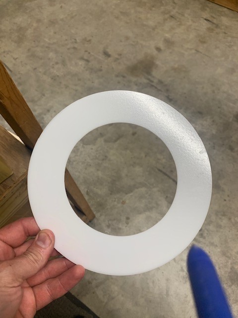Plastic Ceiling Trim Ring "Goof Ring"