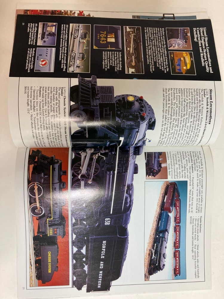 LIONEL 1994 CATALOG -Excellent condition.