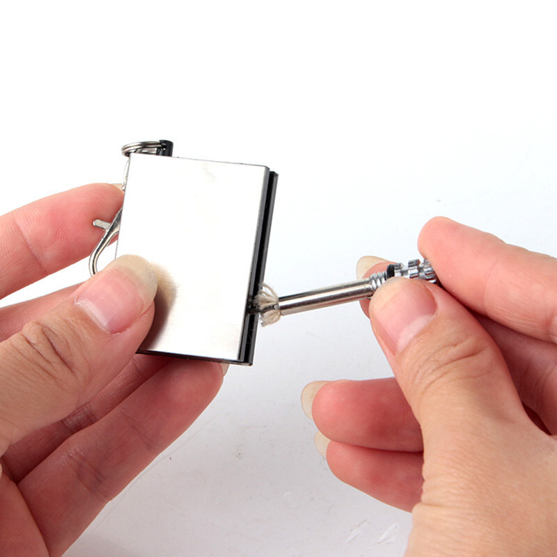 10 Pack Waterproof & Windproof Permanent Match Lighter, Strike To Light Survival