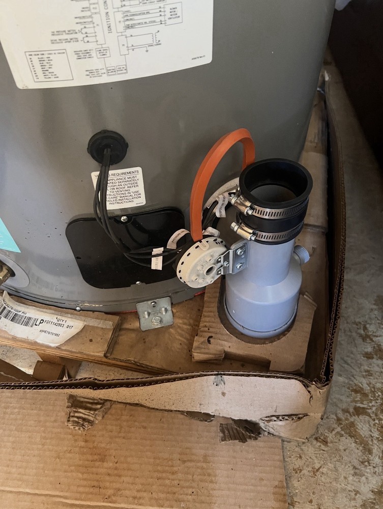 PROUG75-100P RU HE EC3 Ruud encore series LP gas (propane) 75 gallon