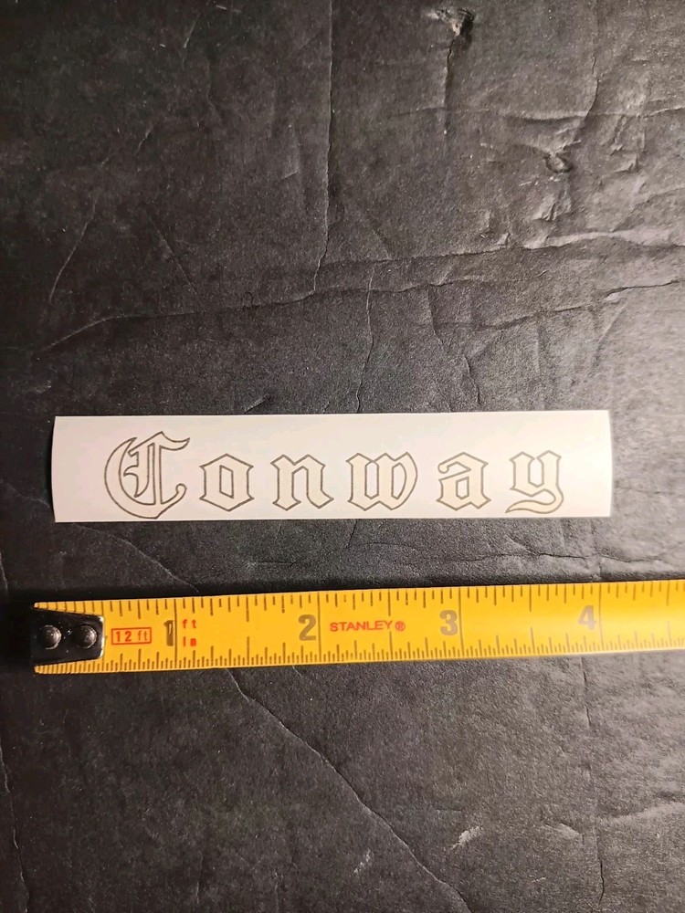 Conway Fallboard Decal