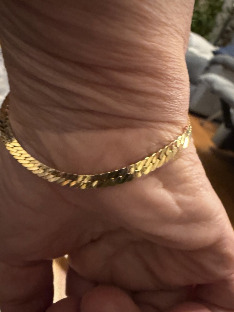 Givenchy Vintage Gold-Tone Chain Bracelet (Authentic)