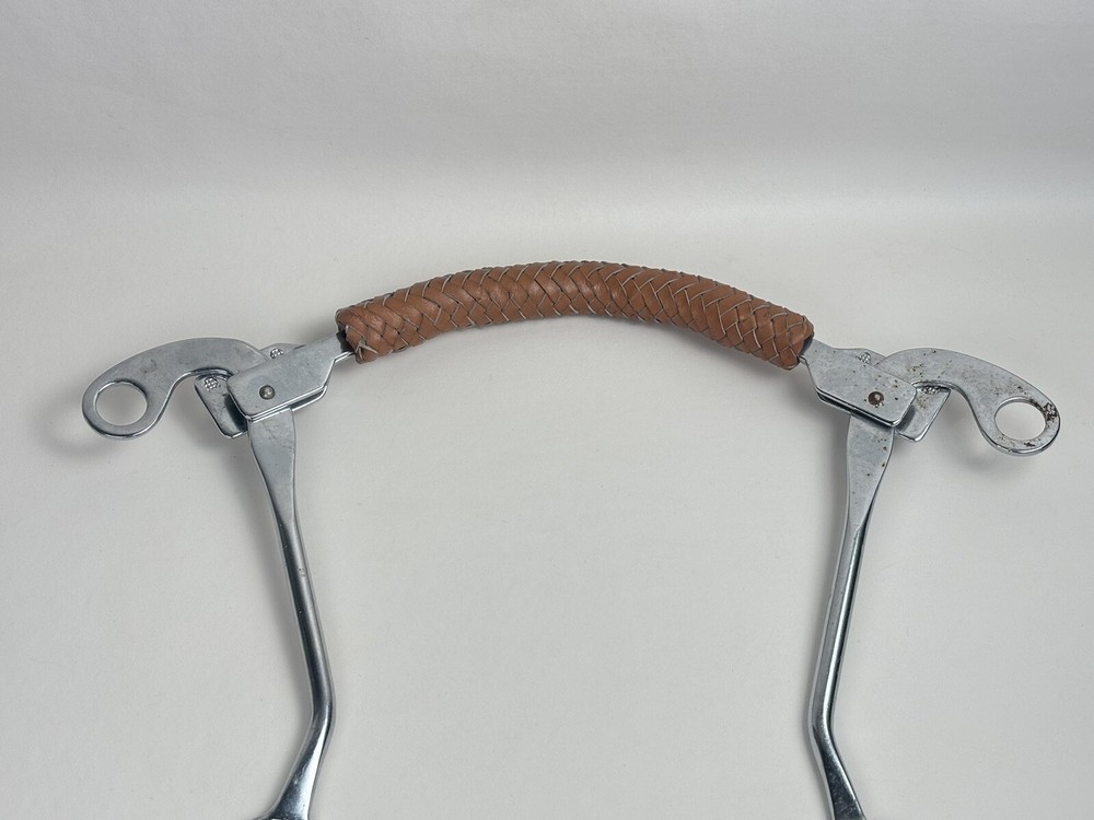 Western Braided Hackamore Bit Horse