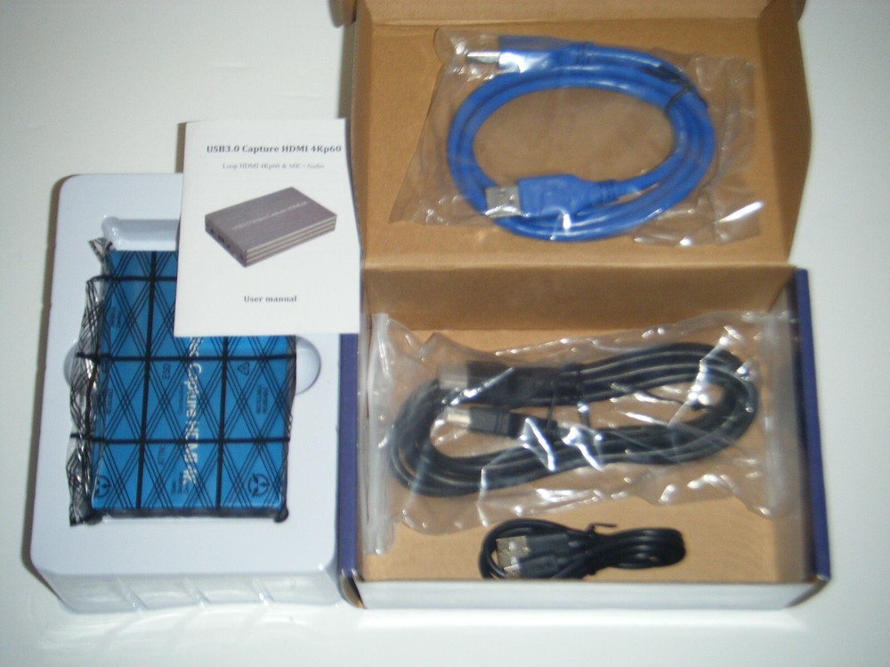 USB 3.0 Video Game Capture Card 4K Input 1080p Output