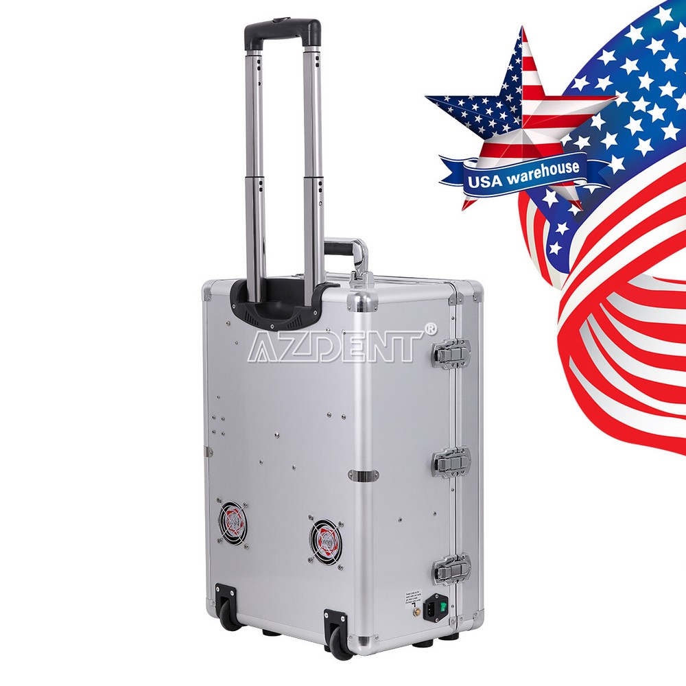 Dental Mobile Delivery Unit Air Compressor Suction System / Handpiece Kit 4Hole