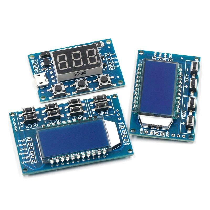 PWM Pulse Adjustable Module Signal Generator Frequency Duty Cycle LCD Board Kits