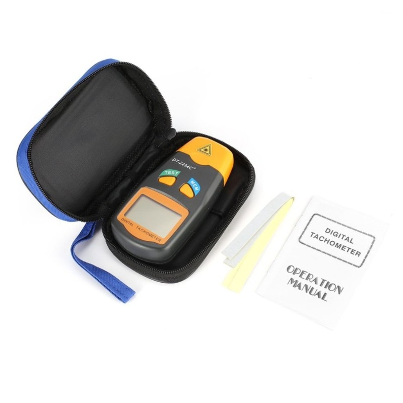Small Digital Tachometer Diagnostic Tool Device for Accurate Speed Checking
