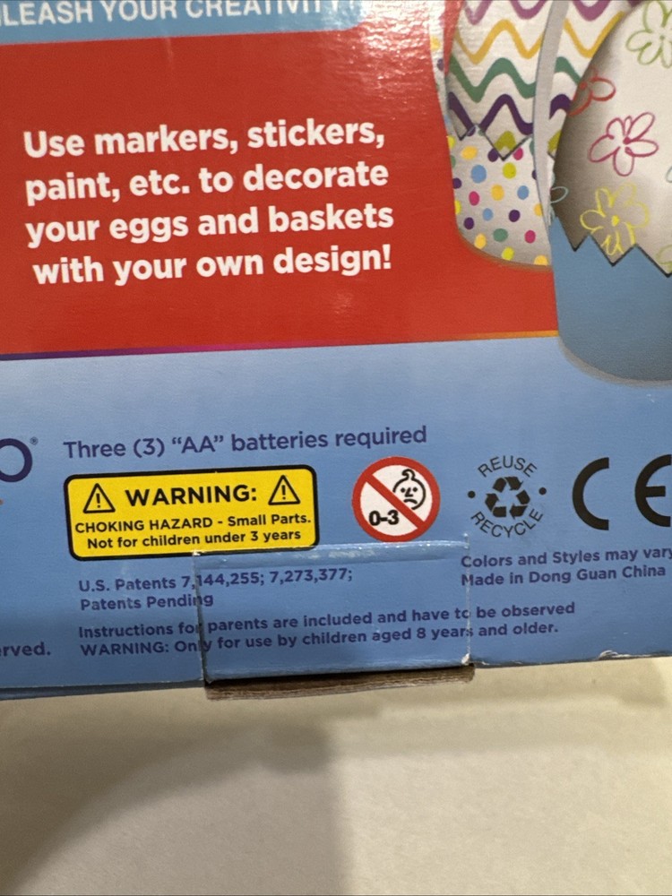 Snap Circuits Stem Decorate Illuminated Basket Stuffers Easter Egg Light Kit