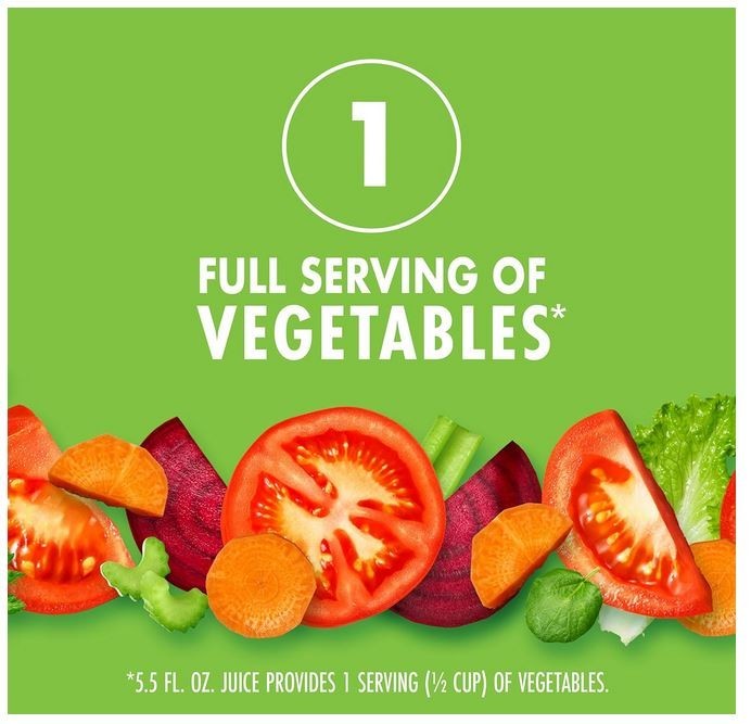 V8 Original 100% Vegetable Juice, 5.5 fl oz Can (24 Pack)