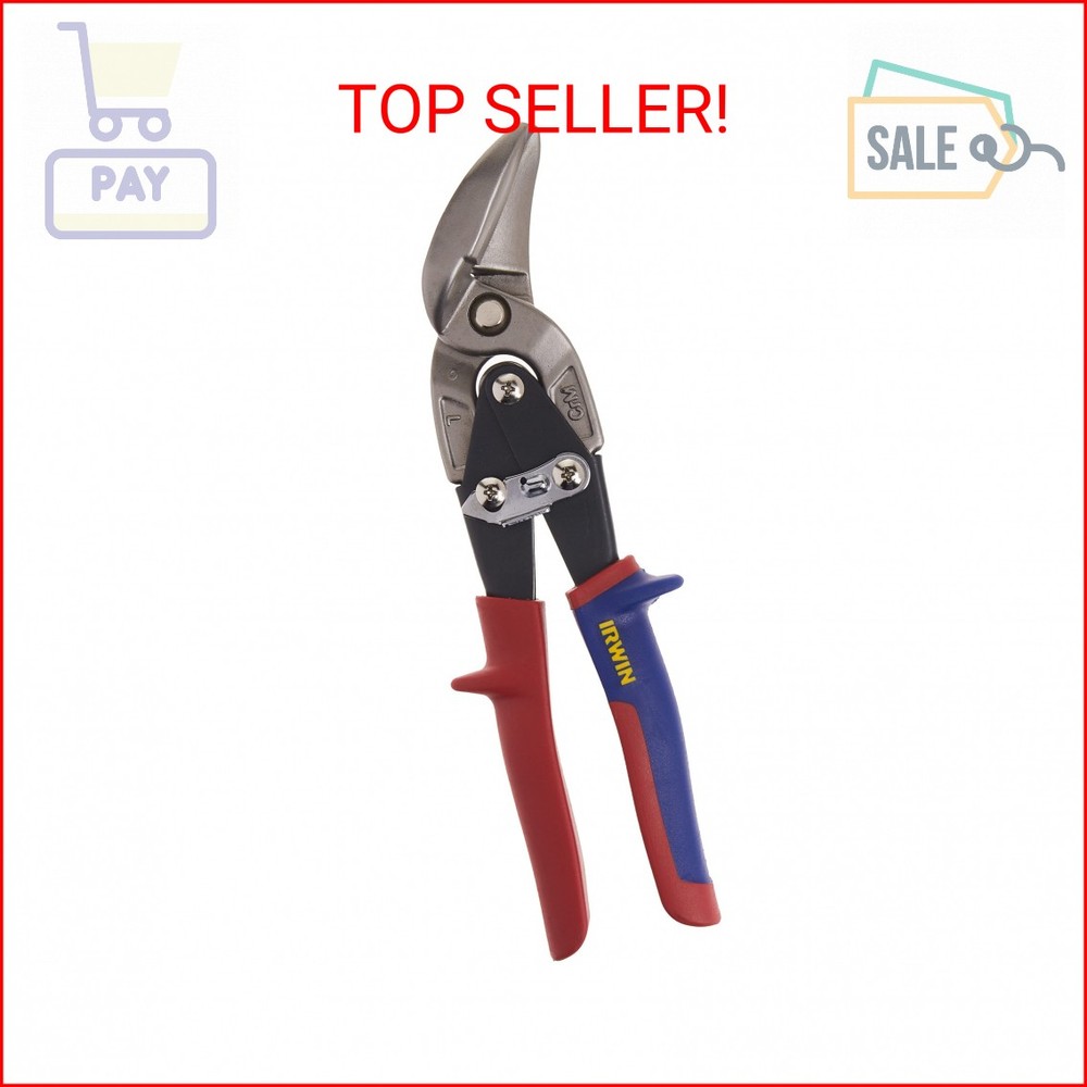 IRWIN Tin Snip with Left Cut Offset (2073211)