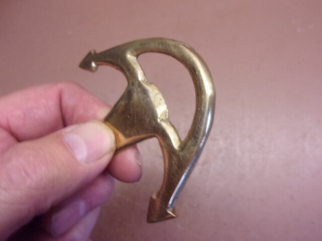 Vintage Solid Brass Nautical Theme Anchor Corkscrew & Bottle Opener Nice Pair!