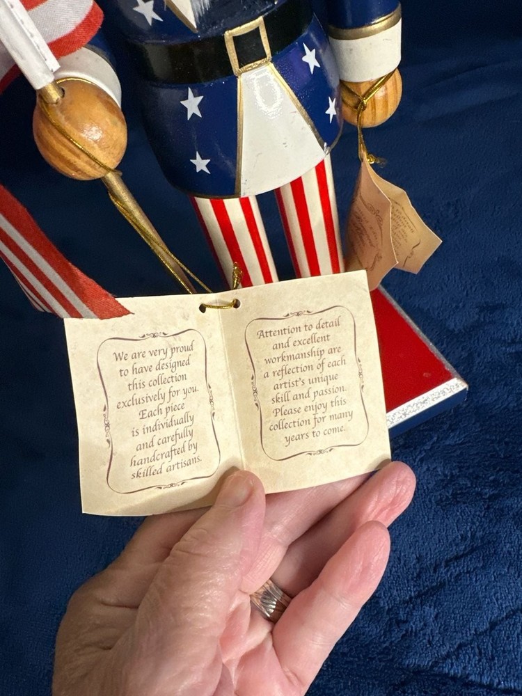 Bernard Klaus Collection Limited Edition 2010 Uncle Sam Nutcracker with American