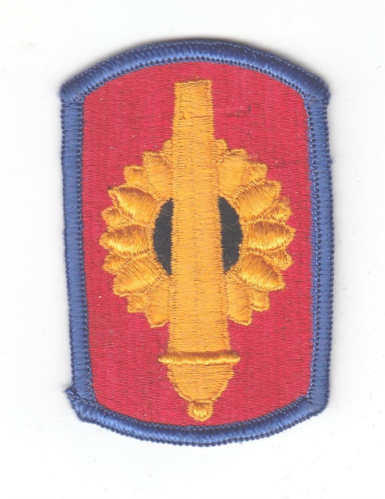 Army Patch: 130th Field Artillery Brigade - merrowed edge