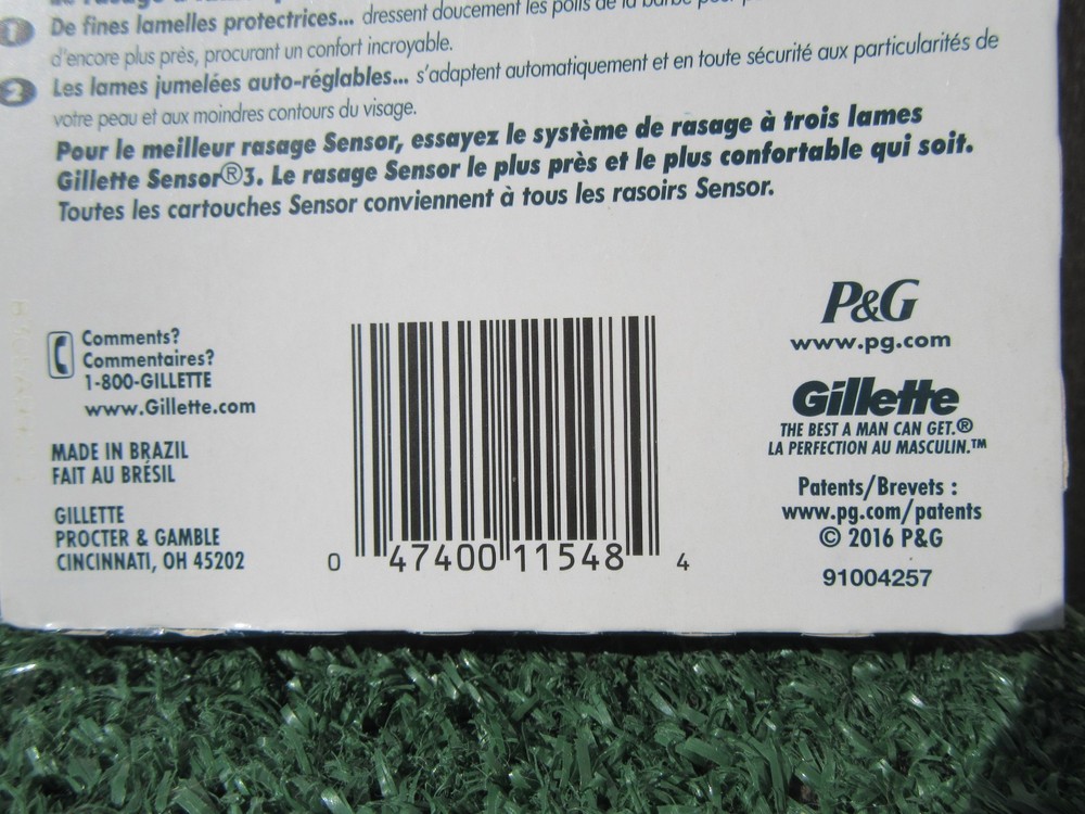 Brand New Gillette Sensor Excel 10 Pack Refill Razors