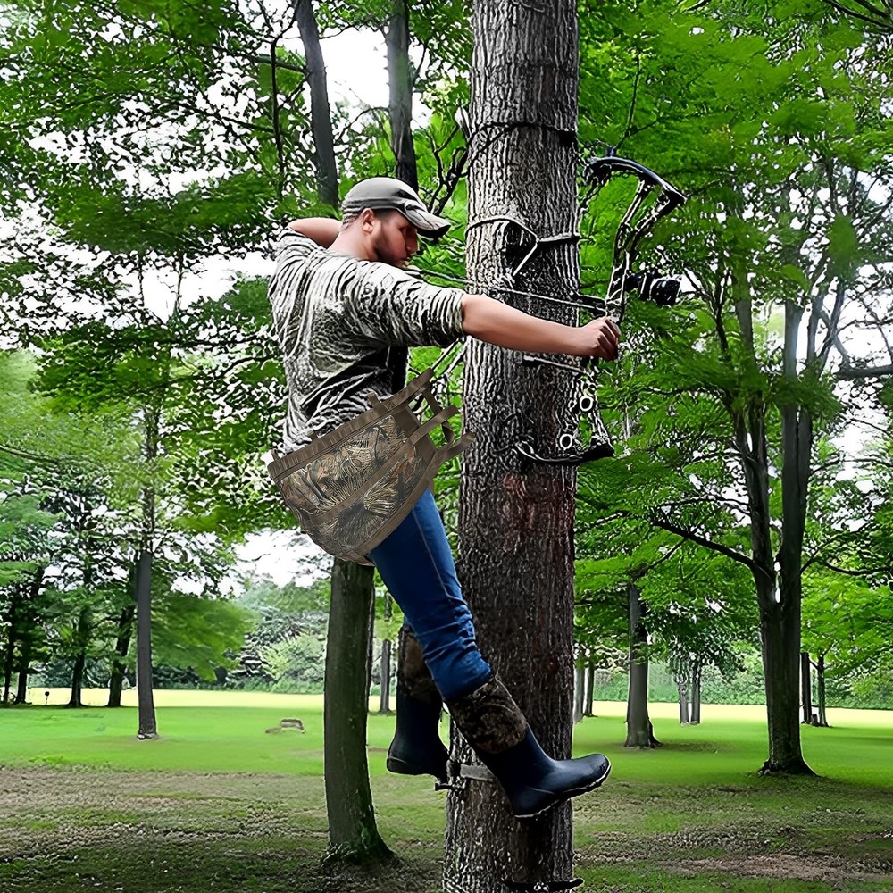 Hunting Saddle, Comfortable Hammock Tree Saddle, Adjustable Tree Climbing Saddle