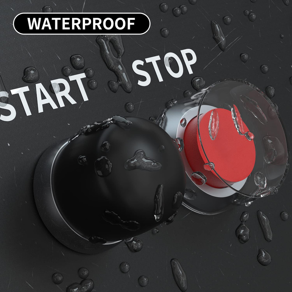 Push Start Button Switch 12V 50A Heavy Duty Momentary Push Button Switch Waterpr