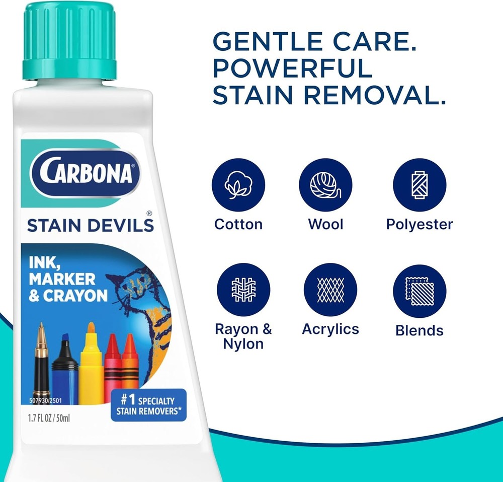 Stain Devils | Ink, Marker & Crayon | Professional Strength Laundry Stain Rem...