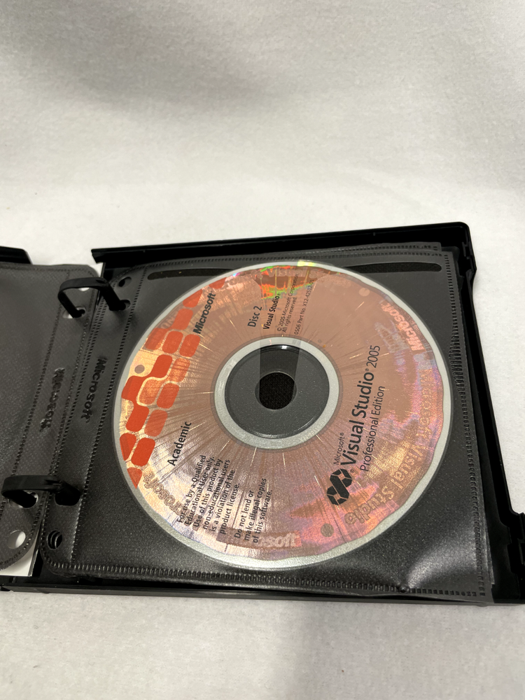 Microsoft Visual Studio 2005 Professional Edition ACADEMIC USE ONLY