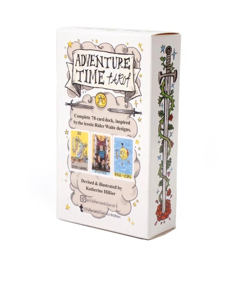 Adventure Time Tarot 78 Card Deck | Decoration Game or Unique Gift