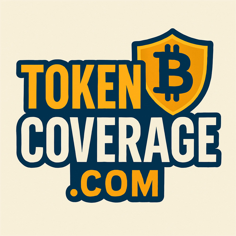 TokenCoverage.com - .COM DOMAIN NAME - Crypto, Blockchain, Fintech, Finance!