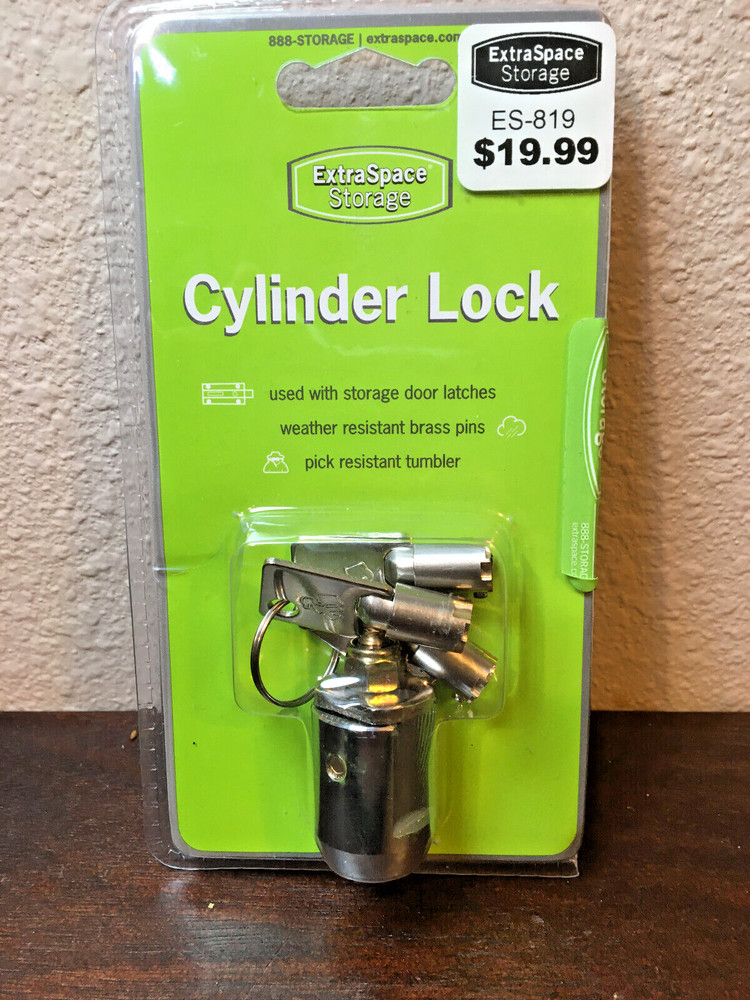 Cylinder Lock, ExtraSpace, New lock ES-819