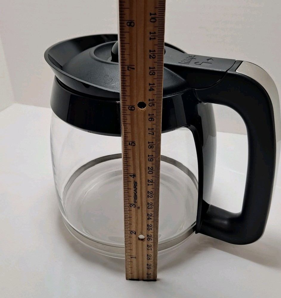 Ninja Coffee Maker Carafe Pot + Locking Lid for Replacement - CE251 CE200 CE201