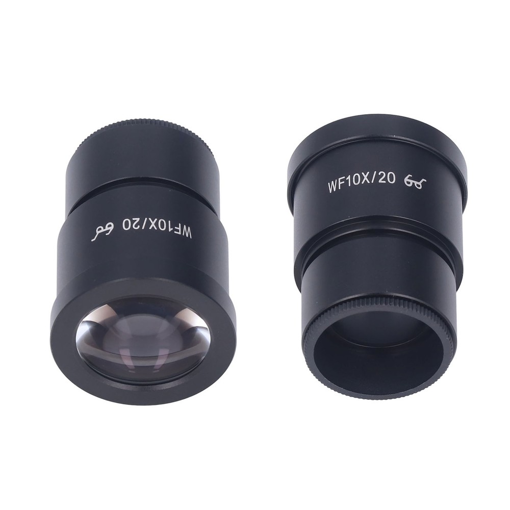Microscope Lens WF10X/20 Laboratory Stereo Microscope Lens 30mm Interface
