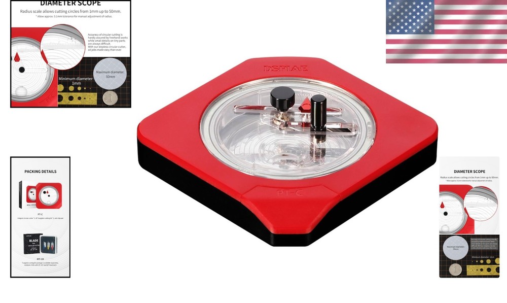 DsPiae PT-C Integral Stepless Circular Cutter Tool