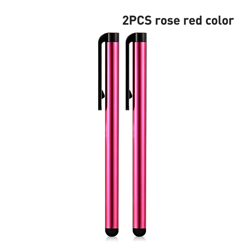 2x Colourful Stylus Pens for use with multiple devices