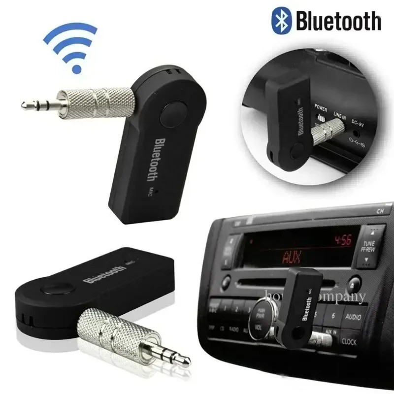 Wireless Bluetooth5.0 Car 3.5mm Socket Adapter,AUX Bluetooth 5.0 Receiver,Audio