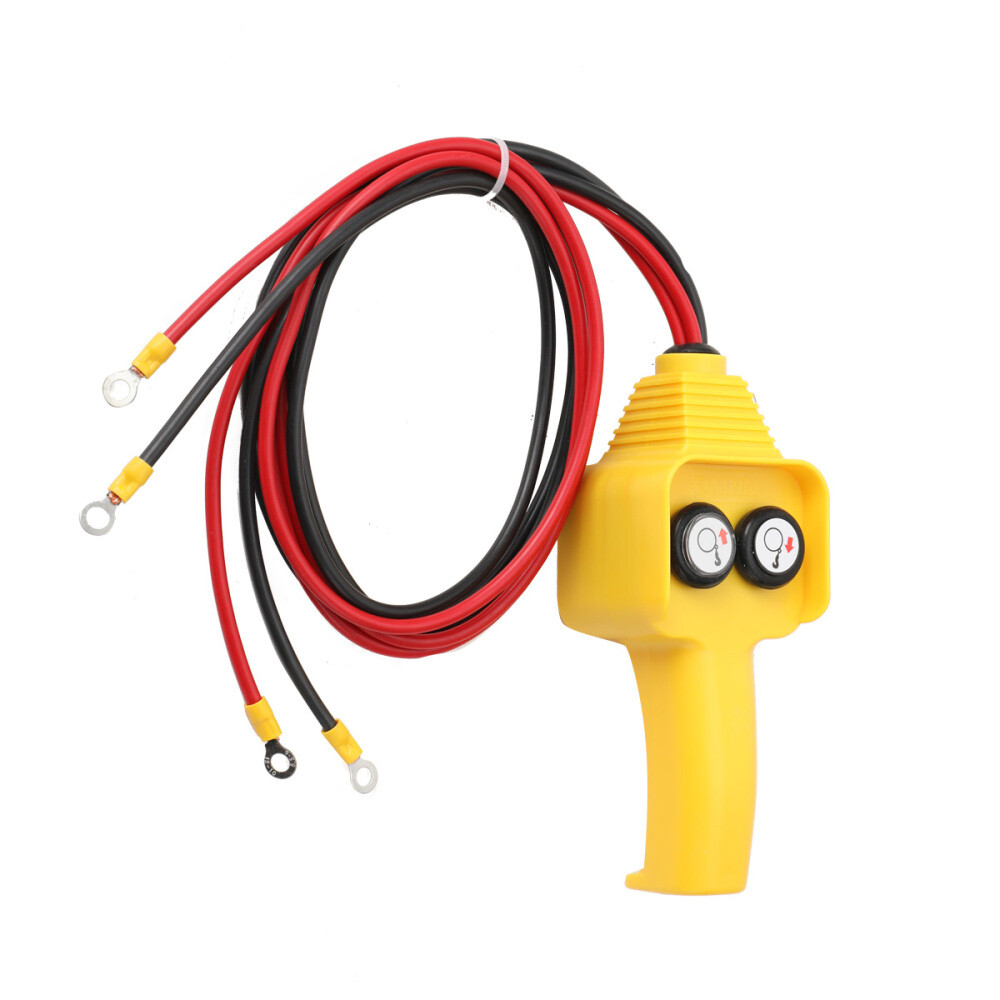 Winch Control Switch Winch Wired Controller Handle Assembly Push Button 12V/24V