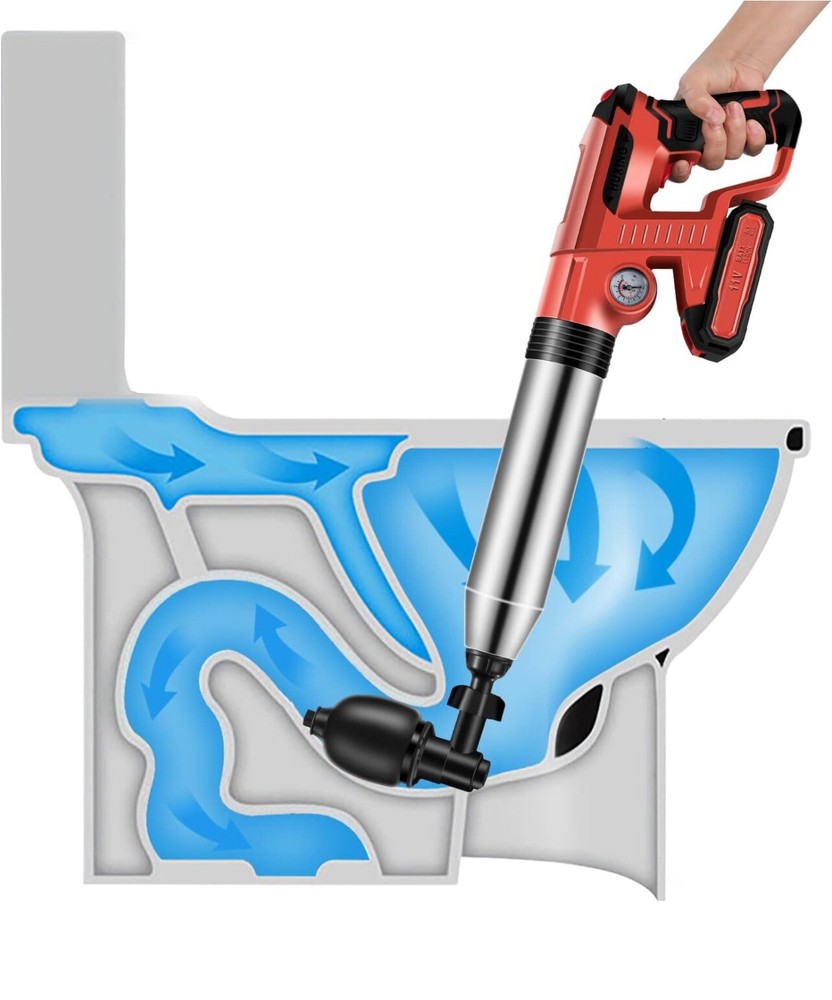 Electric Toilet Plunger，Drain Clog Remover Tools