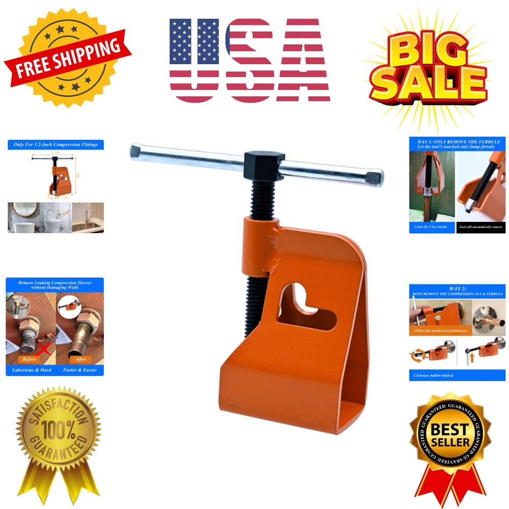 Compression Sleeve Puller Tool Remove Nut and Tube Ferrule 4661 - Ferrule Pul...