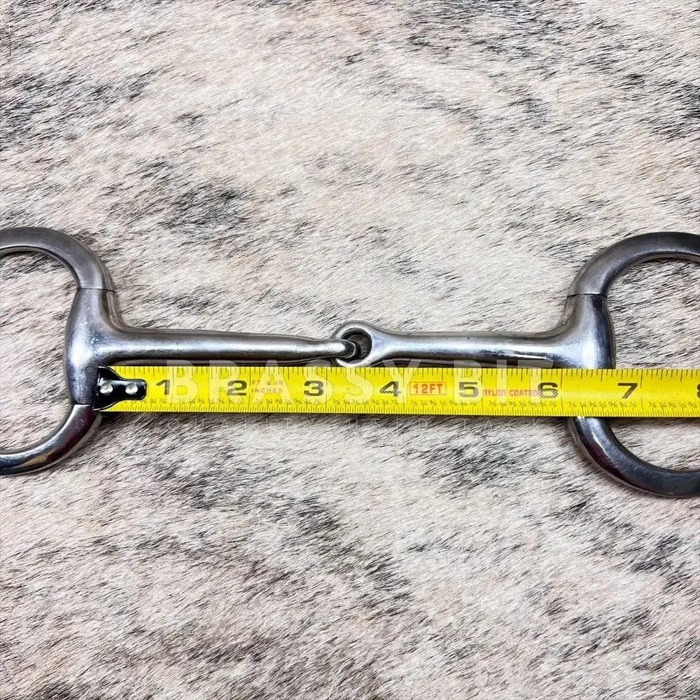 6" Eggbutt Snaffle Bit