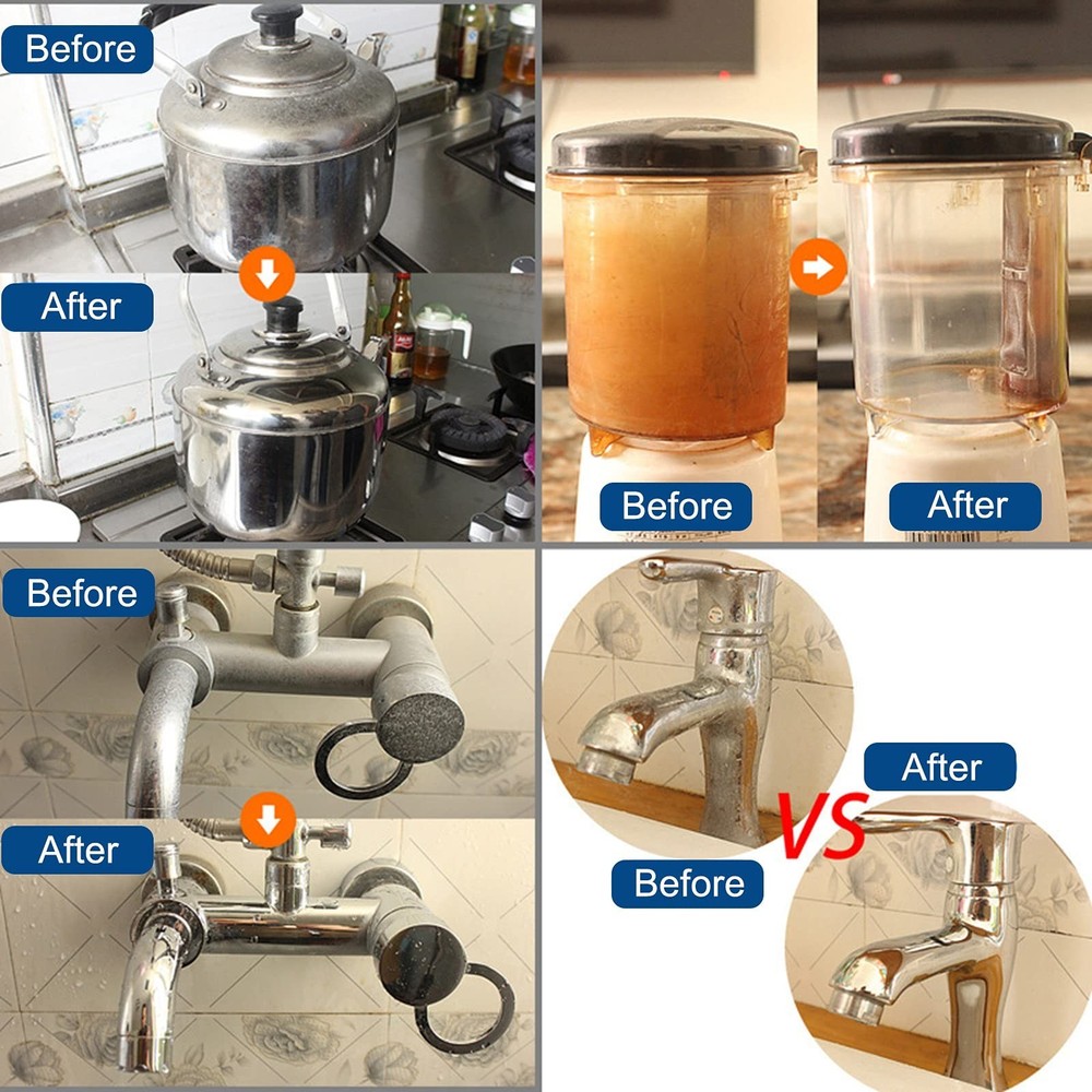 100Pack Magic Sponge Eraser, Extra Large Melamine Foam Sponge, Multi-Function...