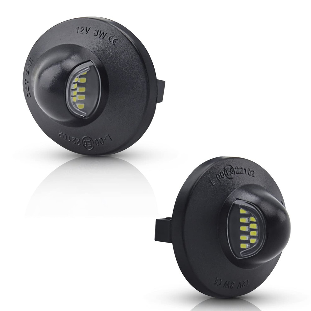 Asgohme LED License Plate Lights Bright White Rear Light,