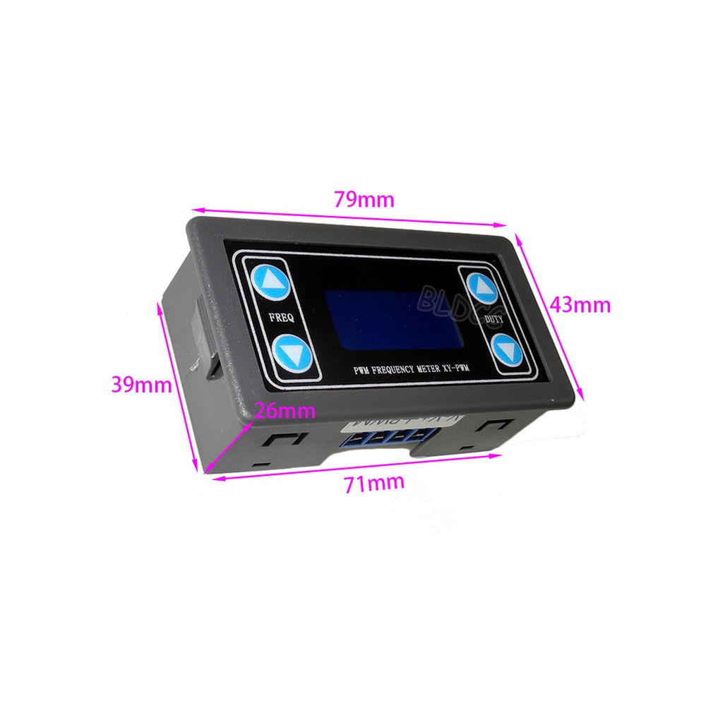 4PACK LCD PWM Signal Generator & Pulse Generator Frequency Duty Cycle Adjustable