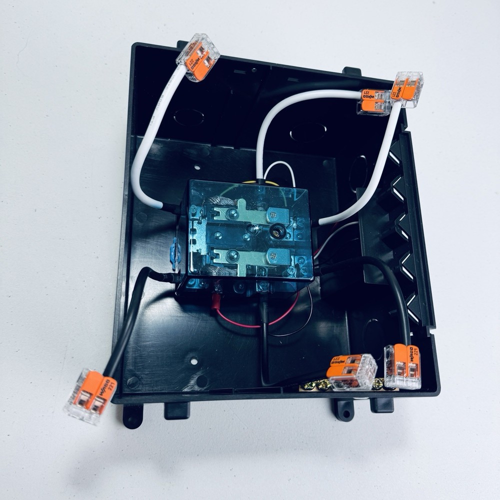 For Inverter TS-30 30 Amp Automatic Transfer Switch Black