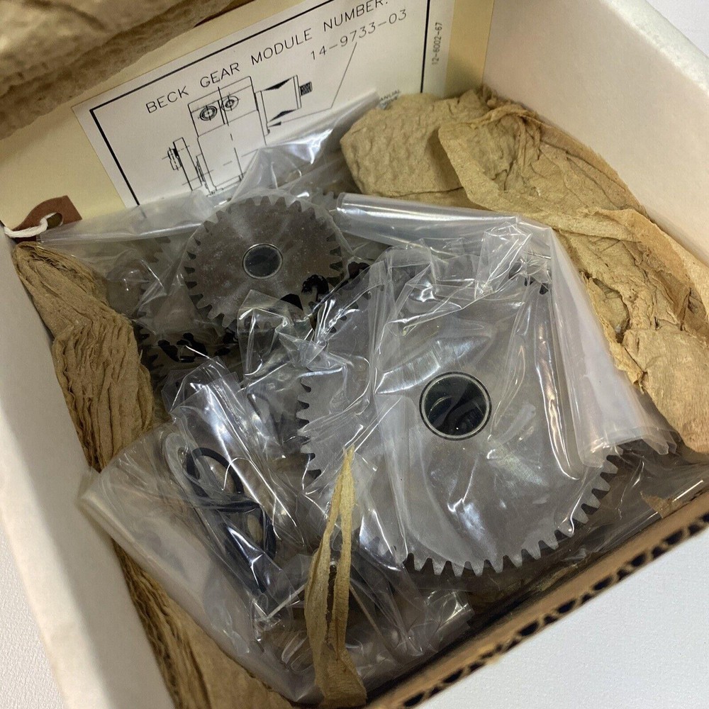 Beck 14-9733-03 Gear Module Assembly