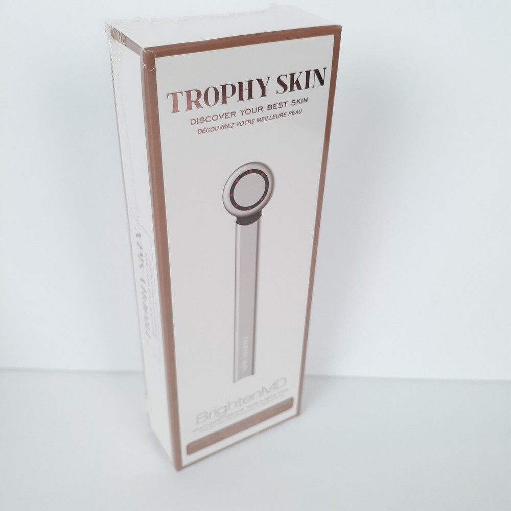 Trophy Skin Brighten MD Multi Function Device for Face and Neck New in Box