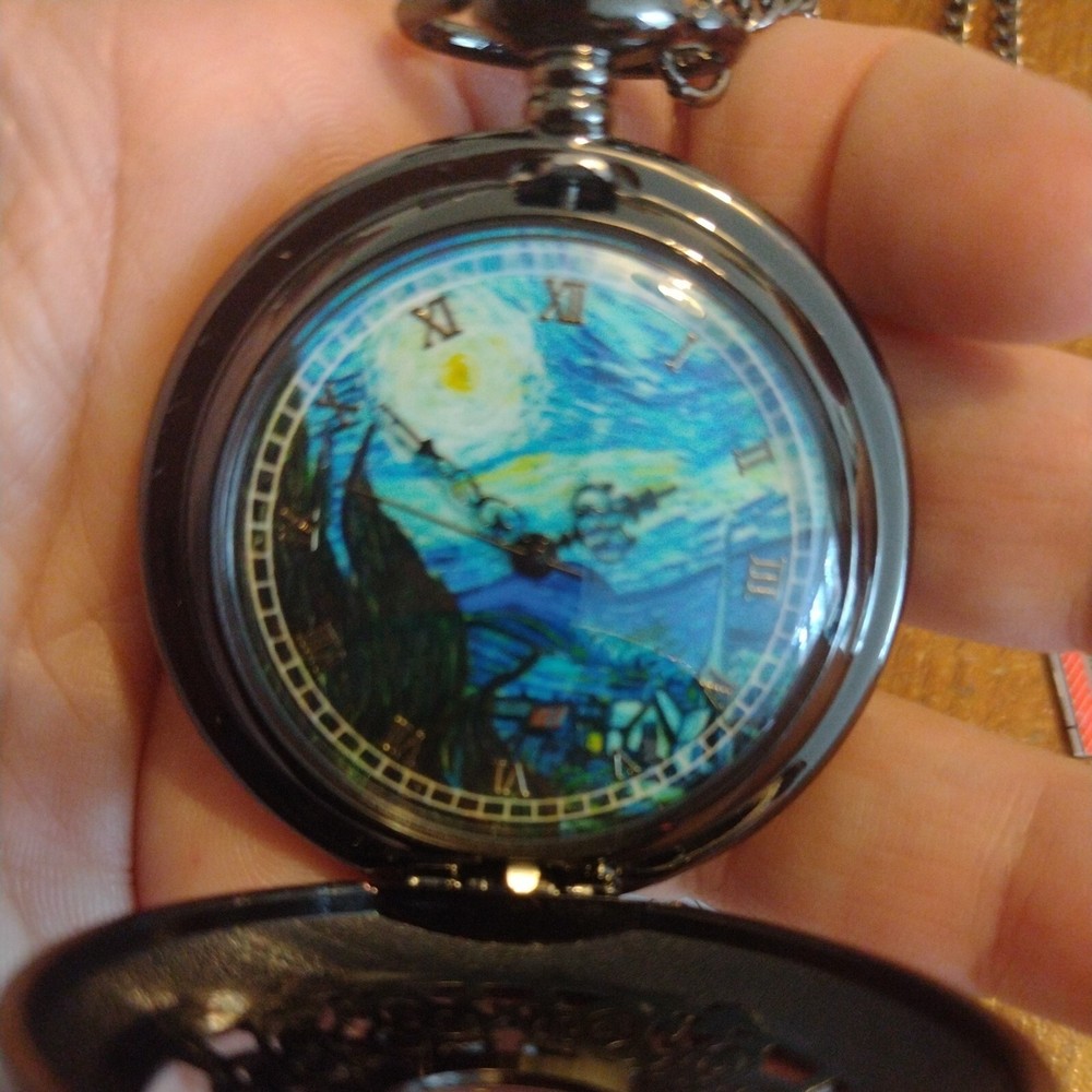 Beautiful Starry Sky Pocket Watch