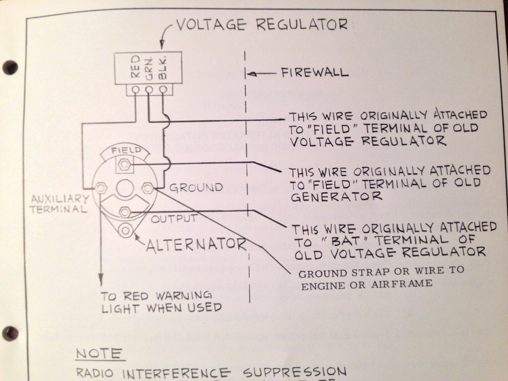 Alcor 1255A Alternator Install Manual
