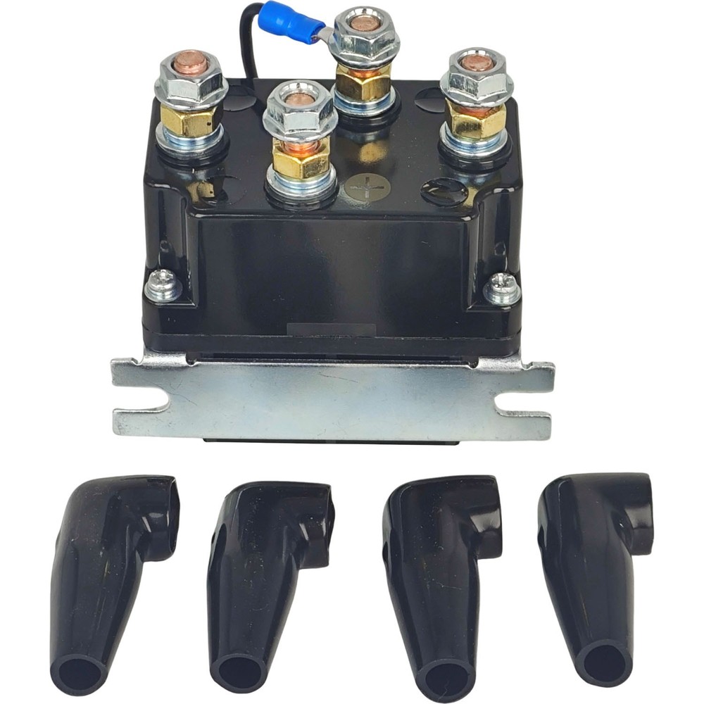 3-Prong Wired Winch Motor Remote Connector 3.3m Cable Spool Unspool Controller