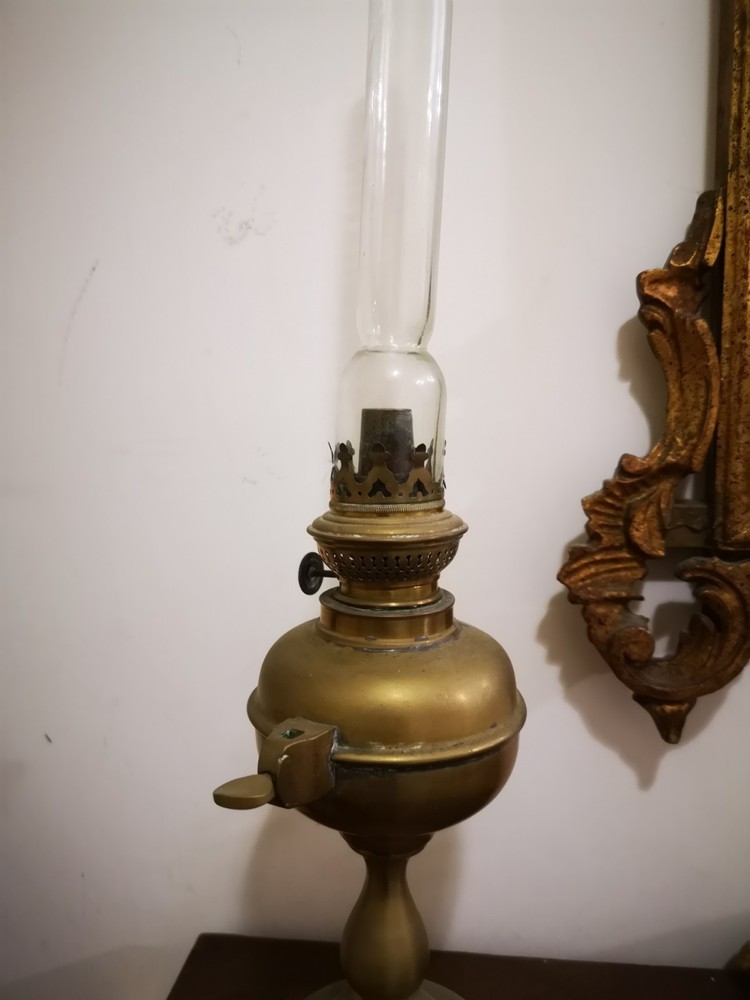 Brass Oil Lamp