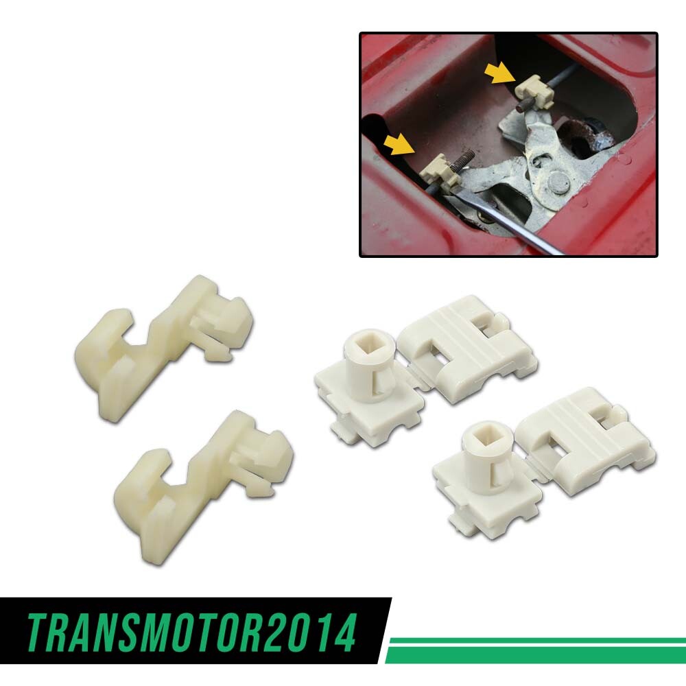 Fit For 2002-2009 Dodge Ram Tailgate Tail Gate Handle Rod Latch Retainer Clips