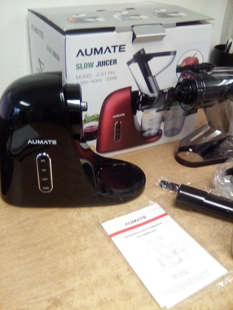 Aumate JC01 Slow Juicer Pro Multifunctional Fruit & Vegetable Juicer