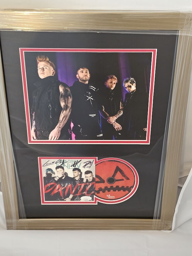 From Ashes to New   Band Signed Panic  CD Autographed JSA Certified
