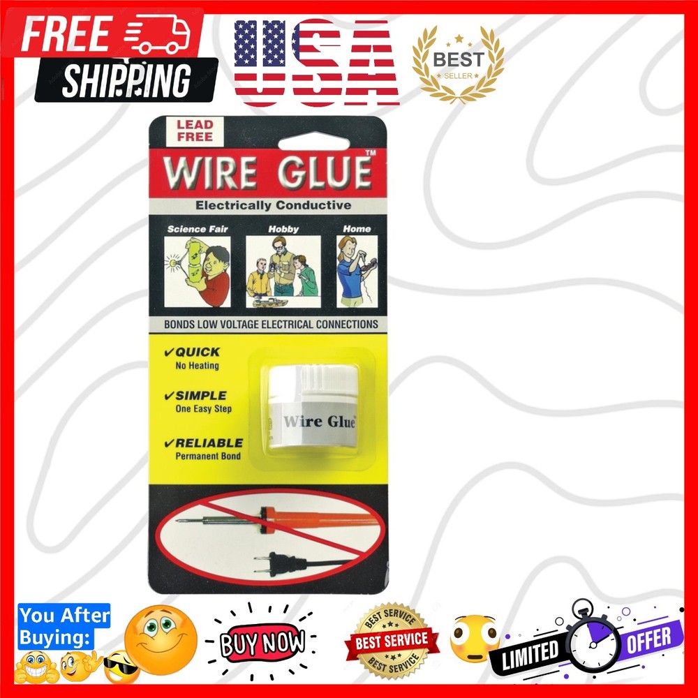 Electrically Conductive Wire Glue